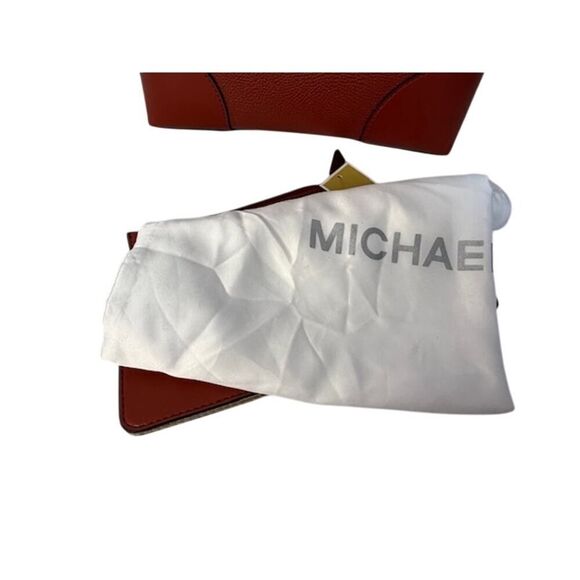 NWT Michael Kors Mercer Gallery Medium Leather Convertible Bucket Bag Crossbody - Picture 7 of 8